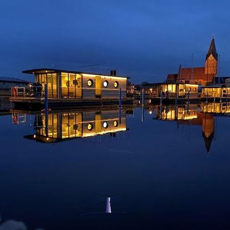 Hausboot Fjord Vela Mit Biosauna In Barth Zewnętrze zdjęcie