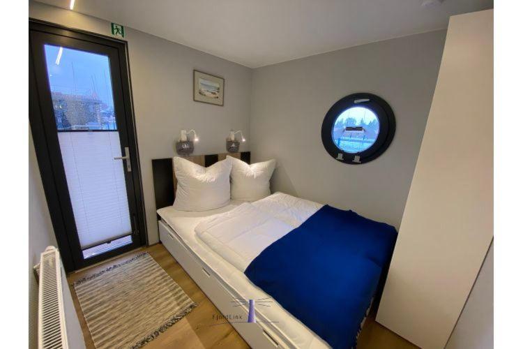 Hausboot Fjord Vela Mit Biosauna In Barth Zewnętrze zdjęcie